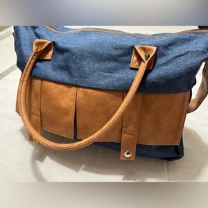 AARP Classic Courier Organizer Messenger Bag